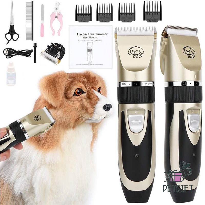 Tông Đơ Cắt Lông Chó Mèo Clipper Cao Cấp Full Phụ Kiện Bảo Hành 1 Đổi 1 Nếu Có Lỗi – Mã GTLKK58