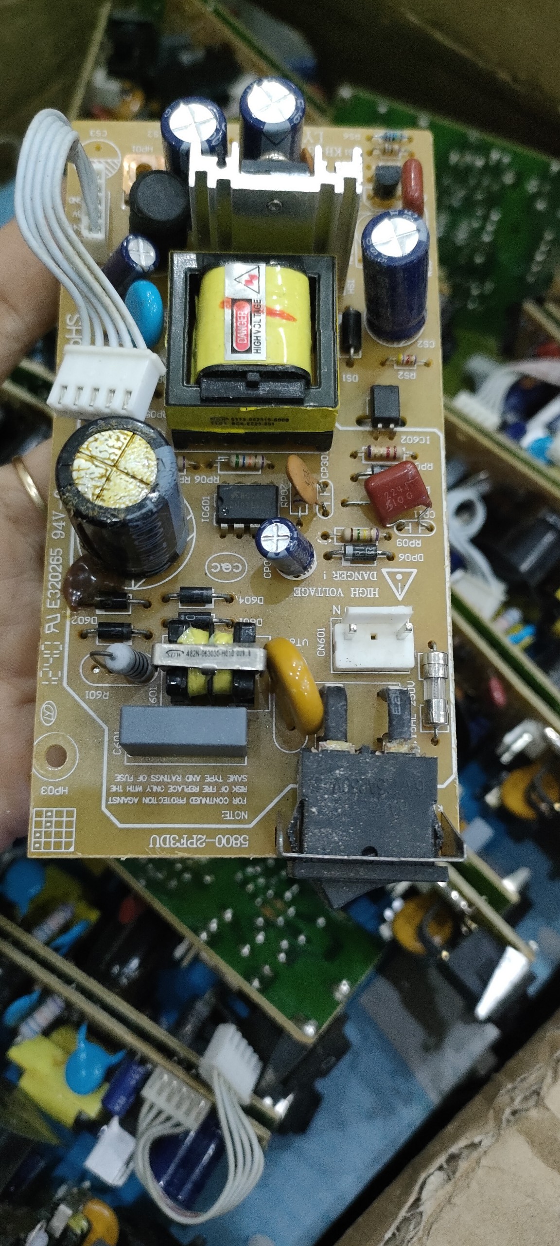 Combo 05 nguồn không vỏ đa năng nhiều ngõ ra 3.3v 5v 12v 23v chất lượng cao