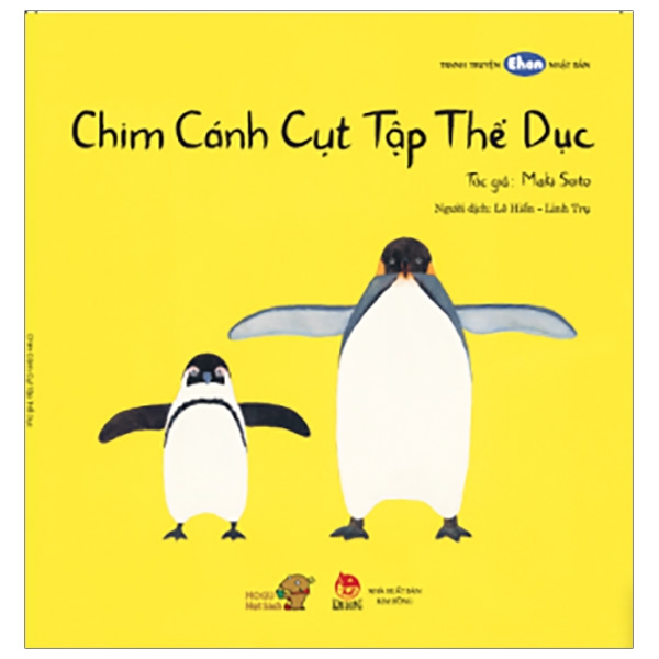 Fahasa - ehon - mọt sách mogu - chim cánh cụt tập thể dục