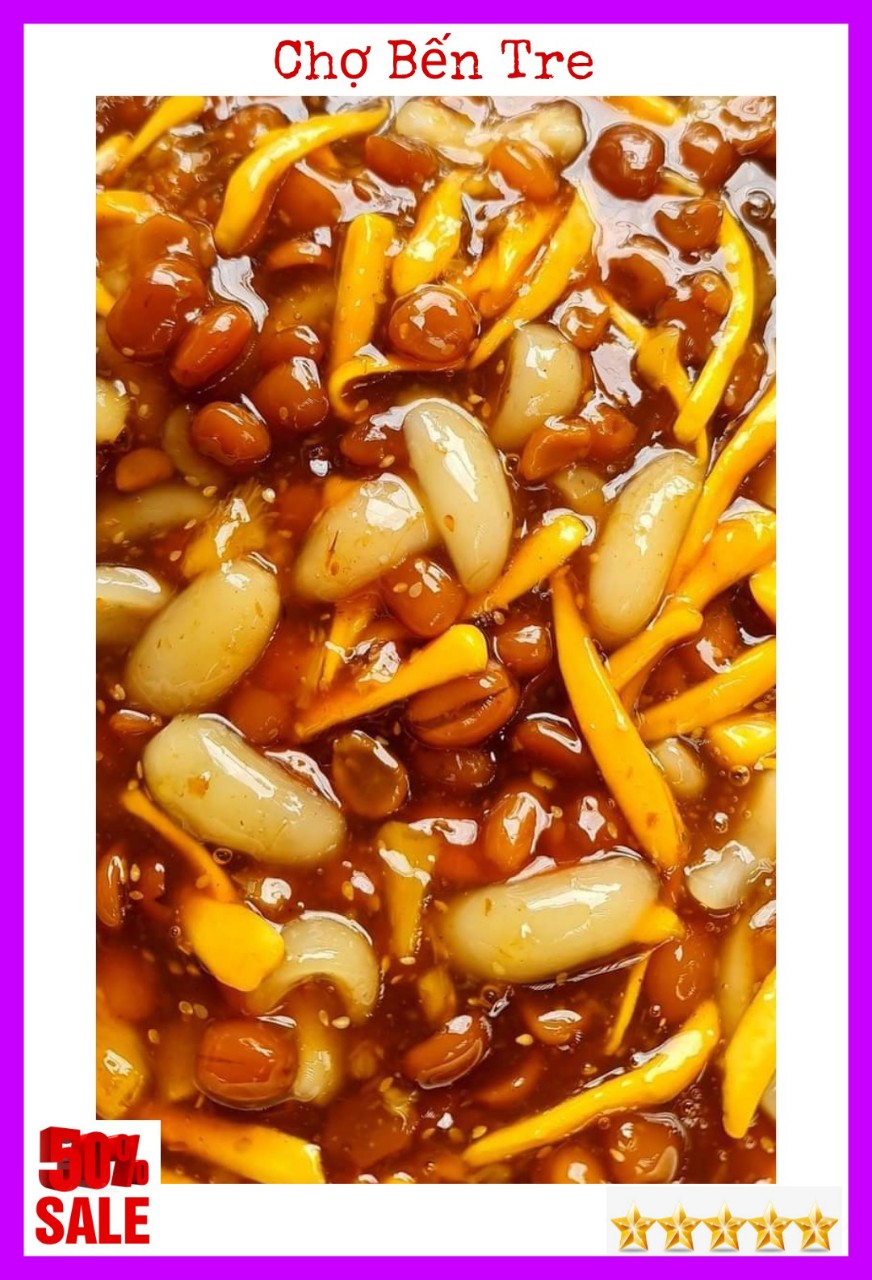 Hủ 900gr me rdẻo rim dừa nước