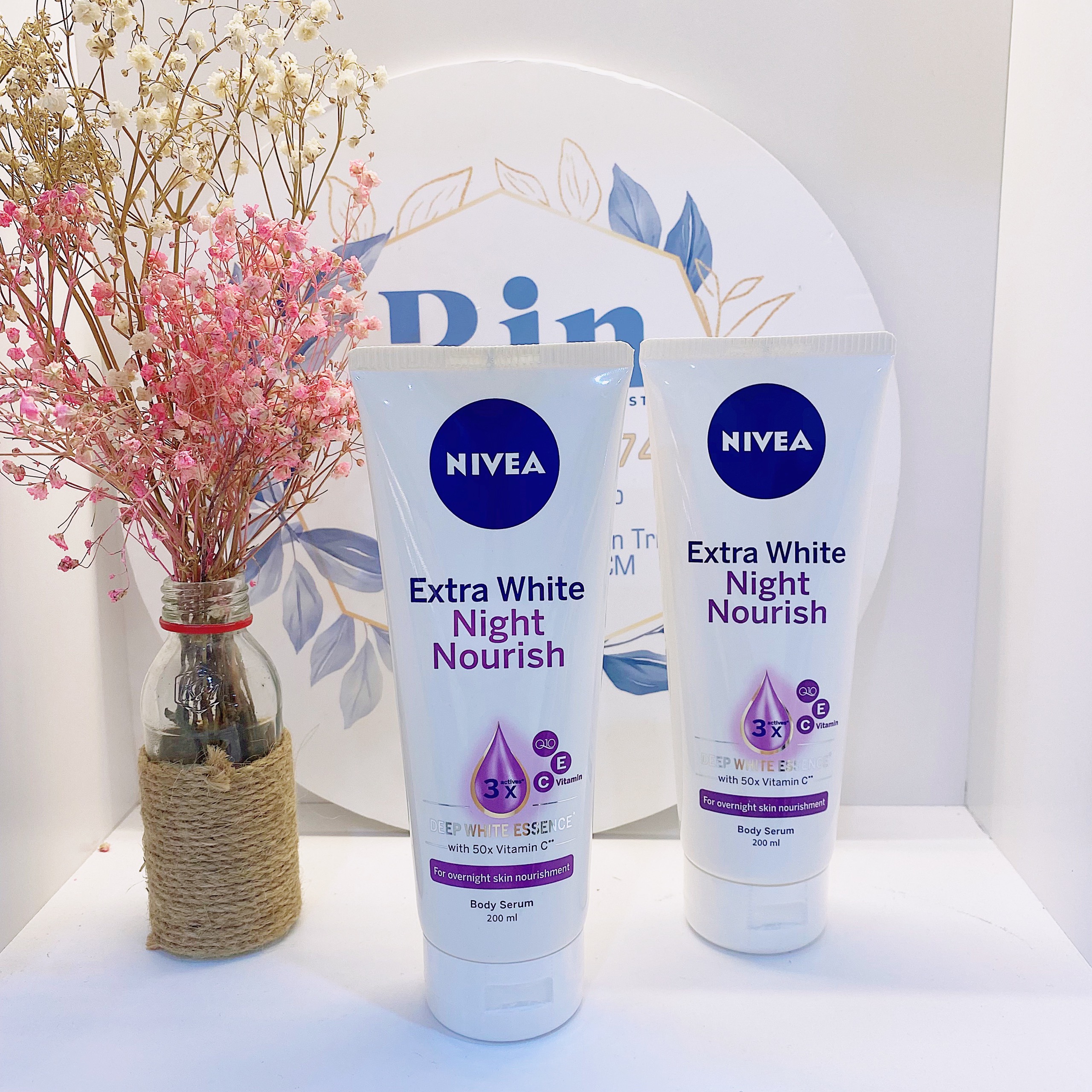 Sữa Dưỡng Thể Làm Sáng & Săn Chắc Da Ban Đêm Nivea Extra White Night Nourish Body Lotion