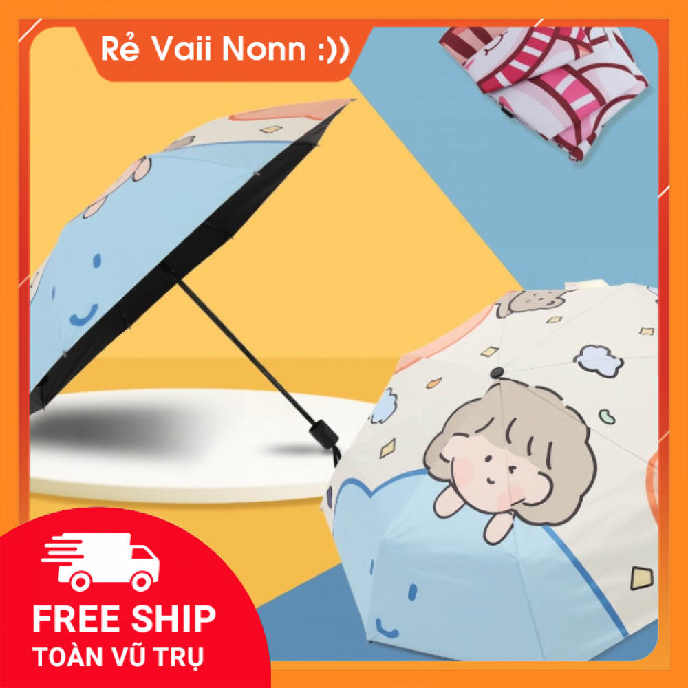 [HCM]Ô Dù Cầm Tay Che Mưa Che Nắng Nhiều Kiểu Dáng Siêu Đẹp - Ô Dù Gấp Gọn Cực Tiện Lợi Kiểu Dáng Thời Trang