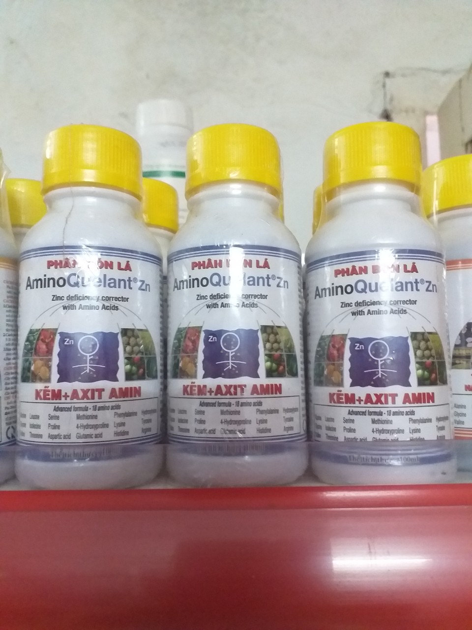 Phân bón vi lượng kẽm axit amin Aminoquelant Zn