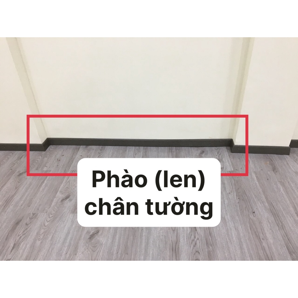 Phào chân tường 1 cây độ dài 1,25 mét