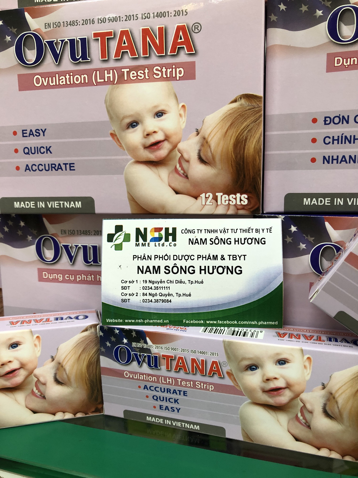 Bộ 05 que thử rụng trứng dụng cụ phát hiện ngày rụng trứng sớm lh test strip ovu tana