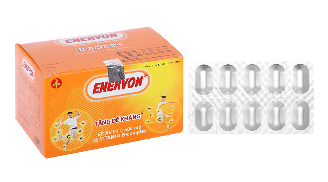 Enervon bổ sung vitamin B, vitamin C tăng sức đề kháng