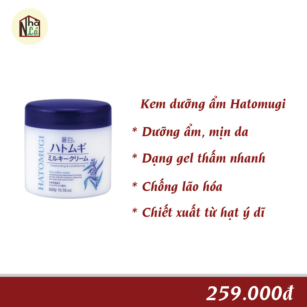 Kem dưỡng ẩm Hatomugi