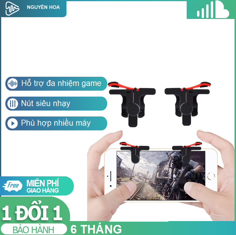 Nút bấm chơi game PUBG mới nhất bản D9 nâng cấp từ C9 chơi game Pubg/Freefire/Ros