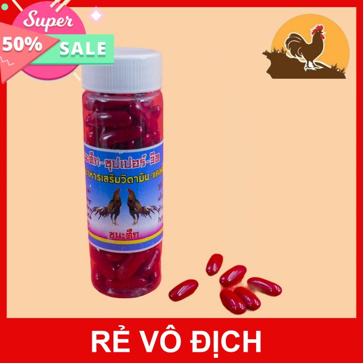 B12 bổ máu cho gà đá thái lan 1 hộp 100 viên