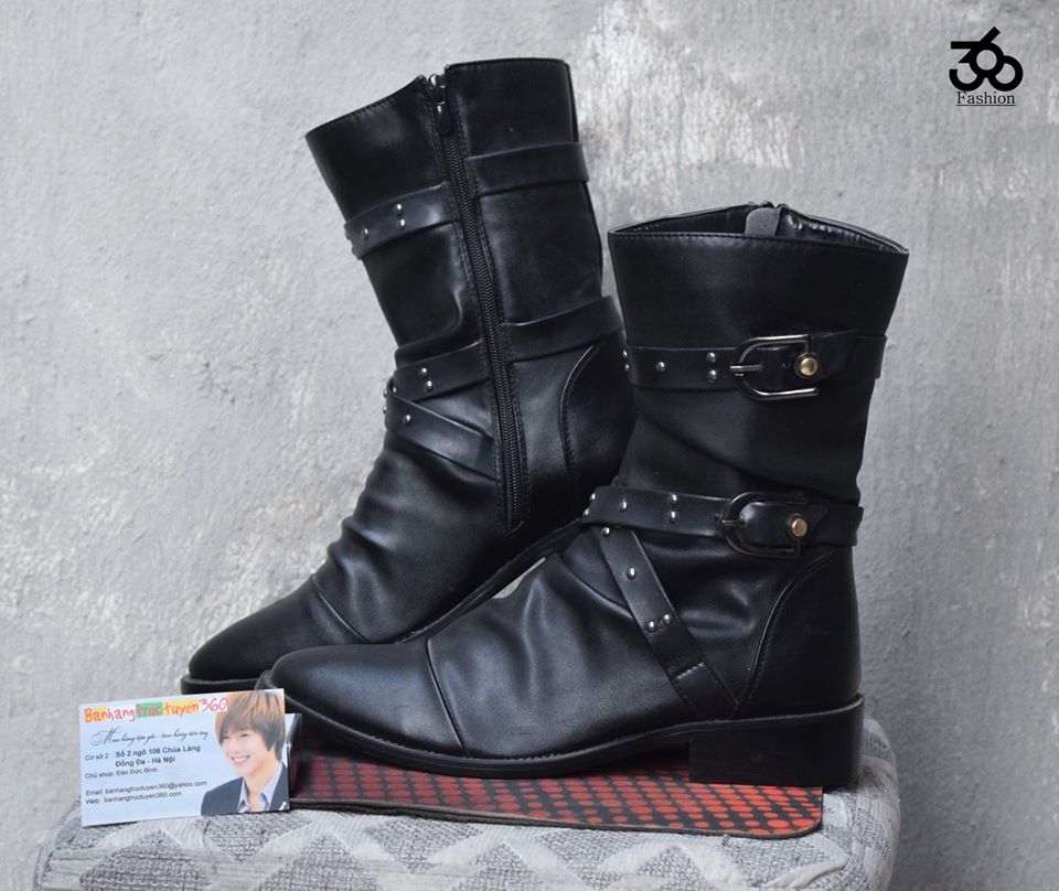 Giày bốt nam Korea