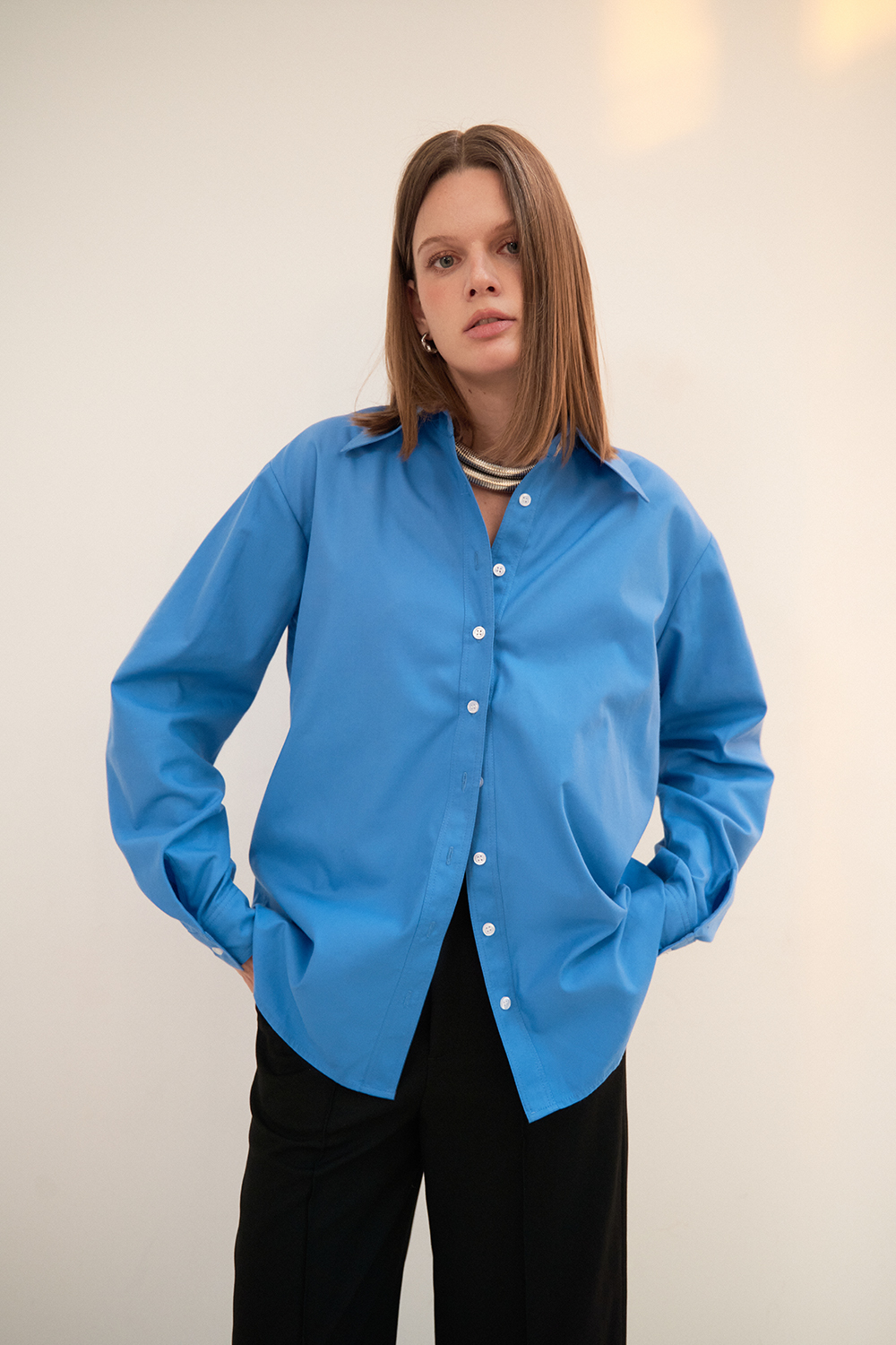 Season studios | áo sơ mi tay dài dadii shirt