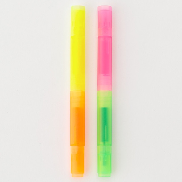 Muji bộ bút lông nước 2 đầu - 4 màu