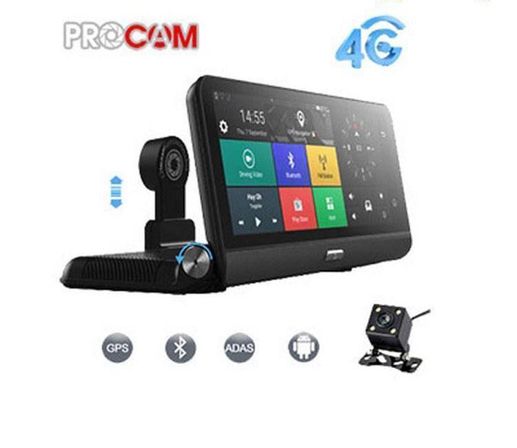 Camera hành trình cao cấp dành cho oto procam t98 pro mini thế hệ 2 phiên bản 8 inch