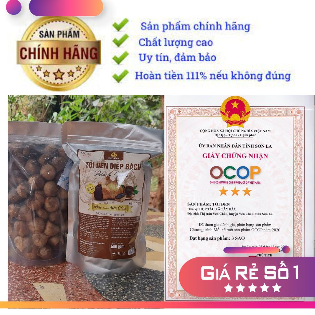 1kg tỏi đen cô đơn loại 1