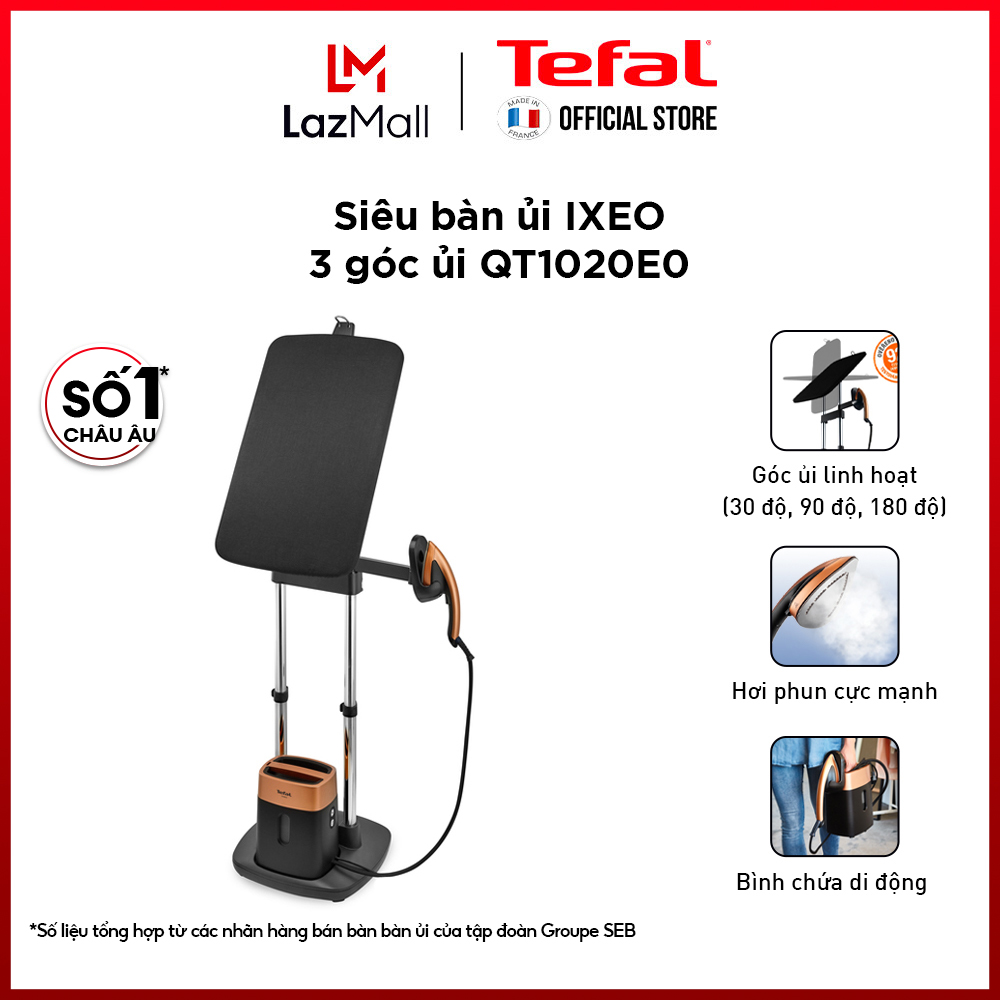Bàn ủi hơi nước đứng Tefal QT1020E0 - Gian hàng chính hãng bảo hành 2 năm