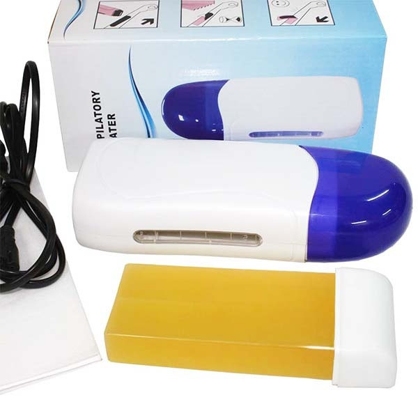 Máy wax lông depilatory heater - giấy wax - sáp mật ong