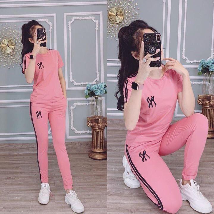 Bộ thun cotton mặc nhà