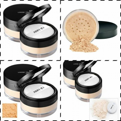 Phấn Phủ Bột Aery Jo 20g siêu mịn tạo lớp trag điểm tự nhiên sẵn 2 tone chuyên dùng cho makeup