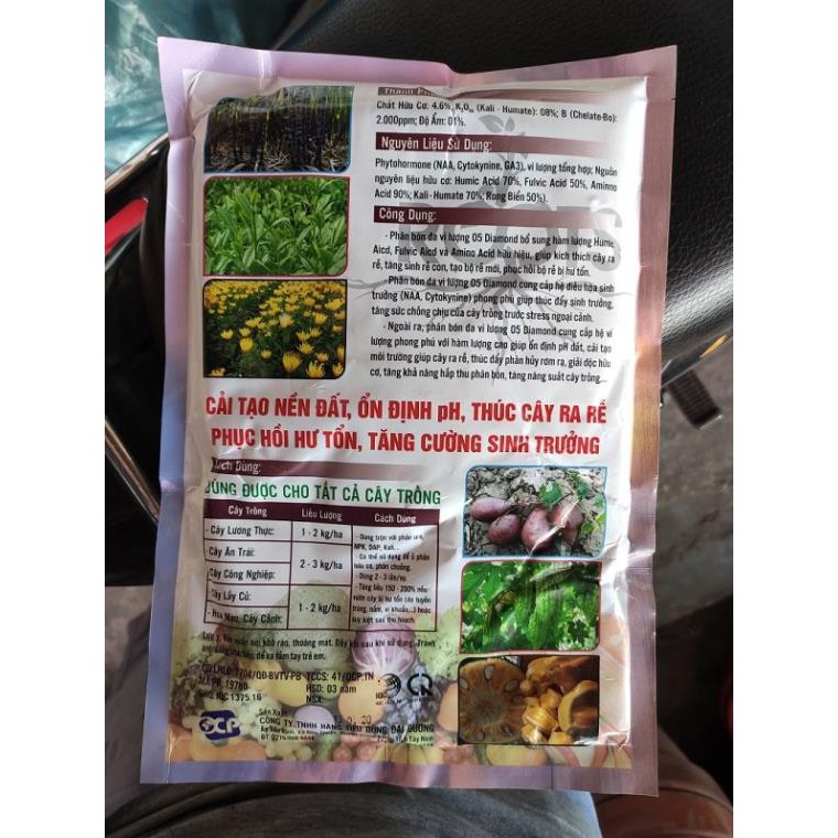 Humic đậm đặc 1kg- phục hồi rể - tái tạo đất - phát triển cây xanh tốt - kích thích ra rễ - phục hồi cây trồng