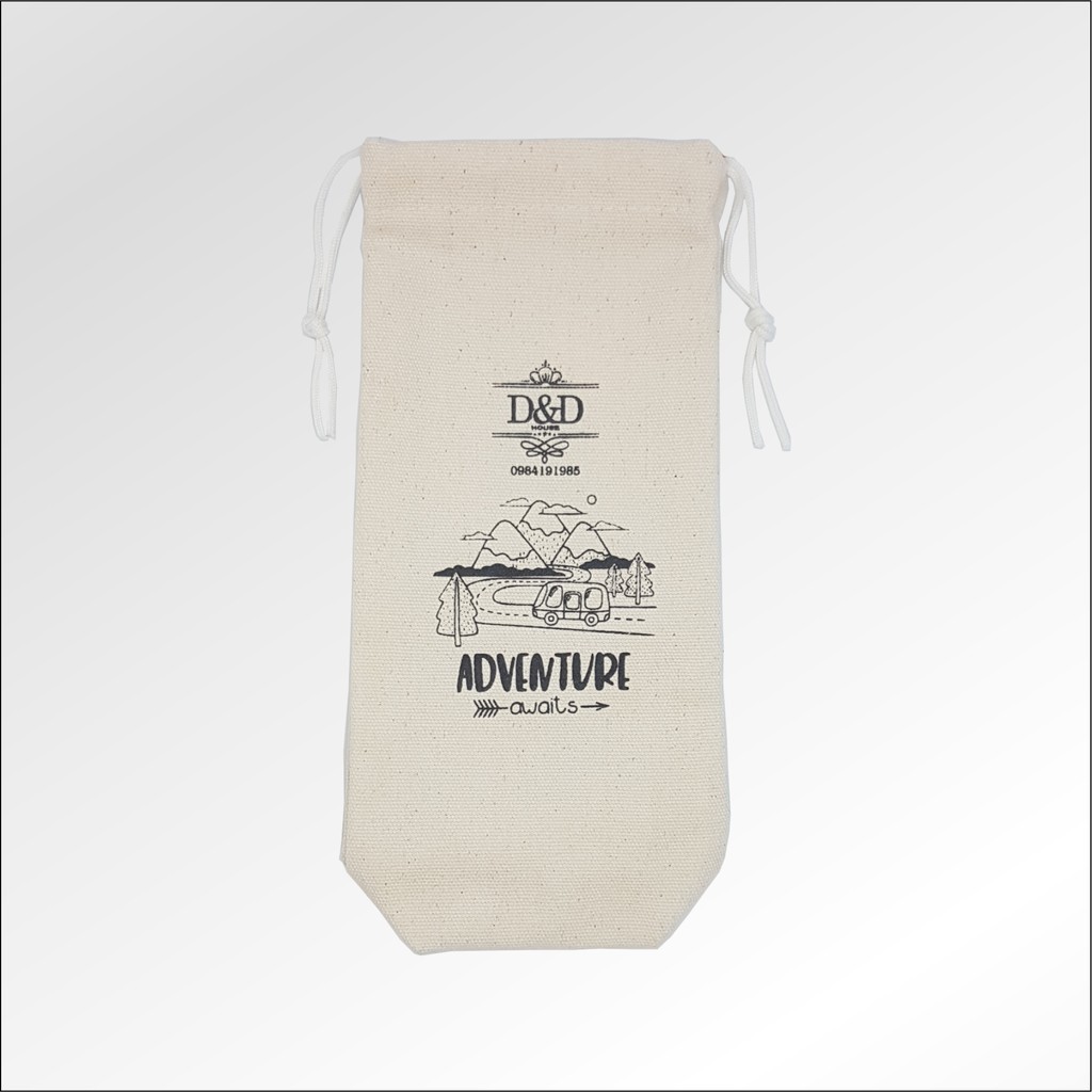 [HCM]Túi vải mộc Adventure awaits
