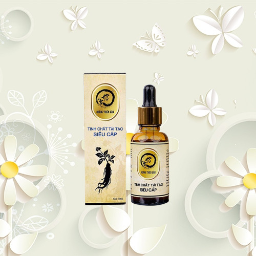 Hoàng Thiên Sâm Mạnh giúp da giảm mụn thâm, tàn nhang, sẹo rỗ chai 30ml - Hoàng Thiên Sâm shop