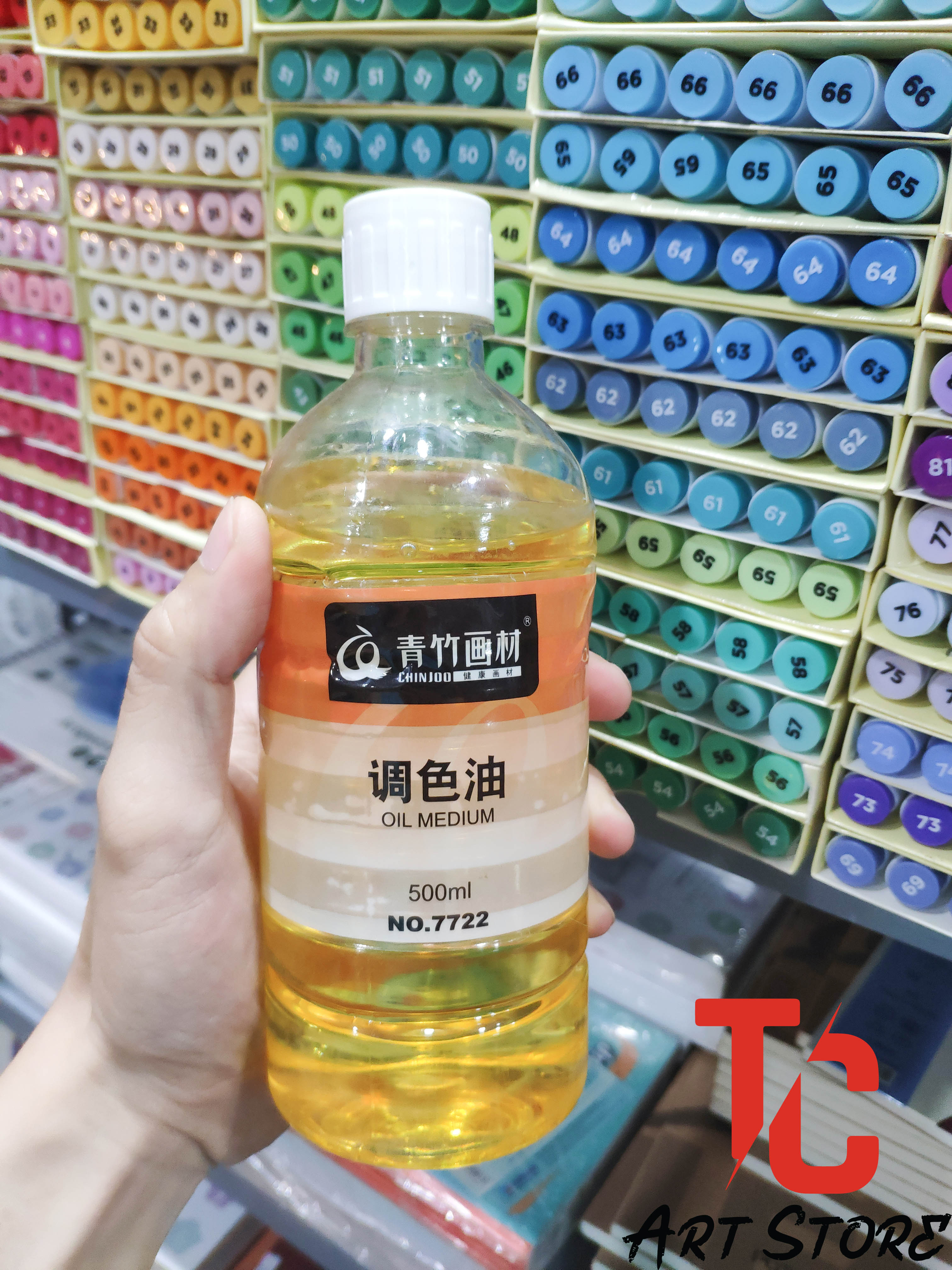 Dầu Lanh, Dầu Thông Chinjoo Chai 500ml