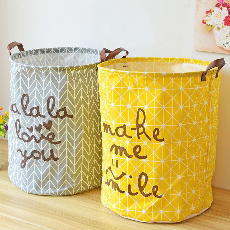 Sọt Đựng Quần Áo, Giỏ Đựng Đồ Bằng Vải Đa Năng, Giỏ vải đựng đồ, sọt vải gấp gọn đựng quần áo đồ chơi