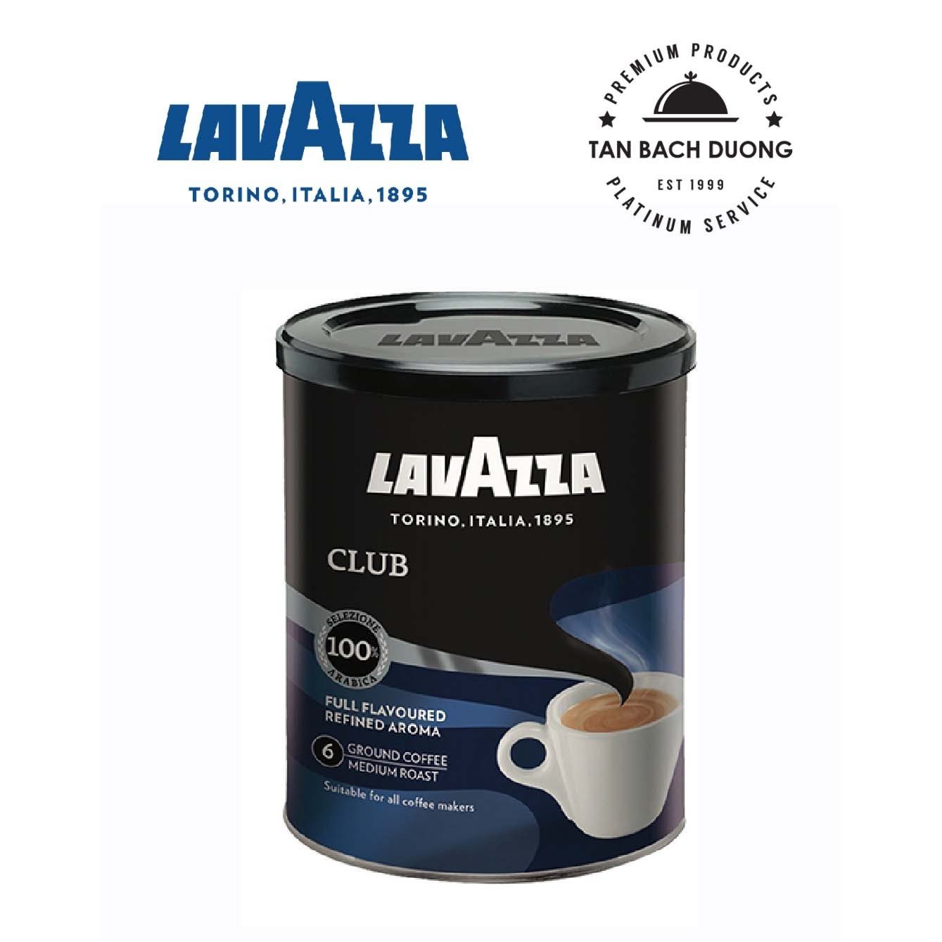 Cà phê Lavazza Club Cà phê bột hương CLUB 250g
