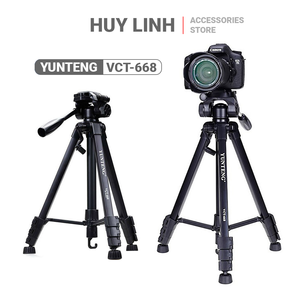 Chân máy ảnh Tripod Yunteng VCT 668