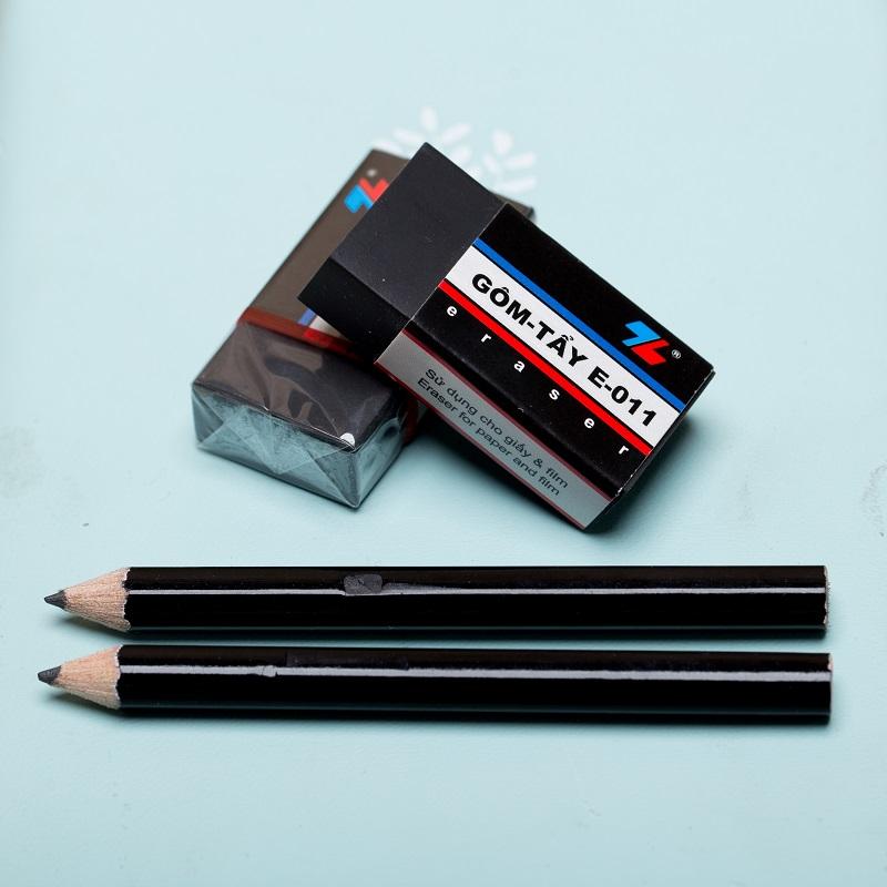 [3 cục] Gôm Tẩy Thiên Long E 011