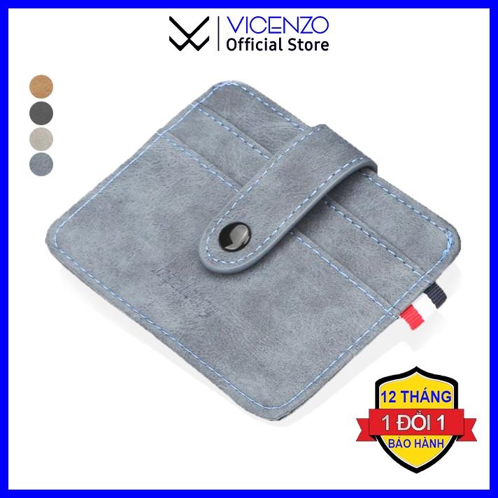 ♛ Ví nam mini ví da nam mini đựng thẻ Baellerry ví da nam nhỏ gọn bóp nam đựng thẻ bóp da nam mini cao cấp-VN01