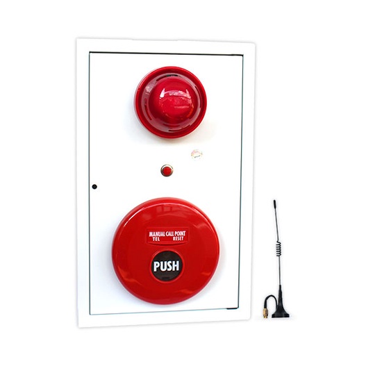 Hộp tổ hợp còi – đèn – nút nhấn fire smart fsmbl-001