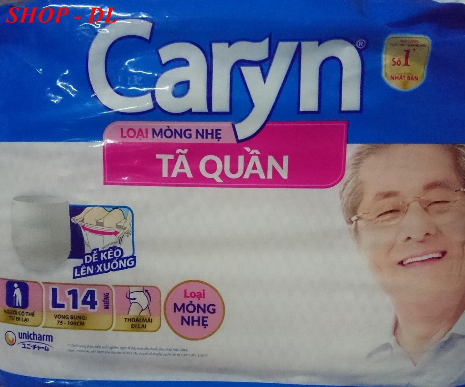 TÃ QUẦN NGƯỜI GIÀ CARYN L14 - vòng bụng 75 -100 cm