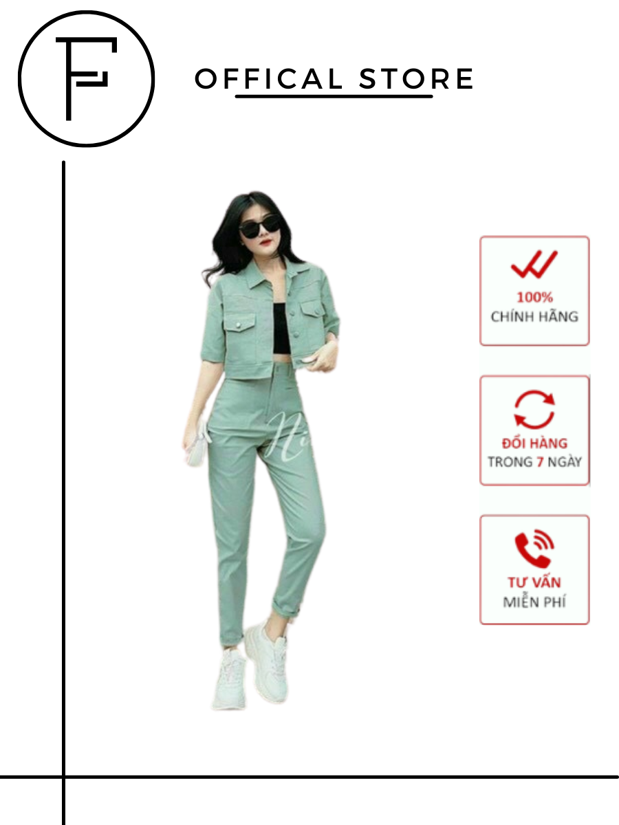 Set bộ nữ F0086 đẹp kiểu dáng set Vets 3 món FEAT FASHION mẫu mới , chất liệu Cotton Lạnh cao cấp , sang trọng thanh lịch gợi cảm