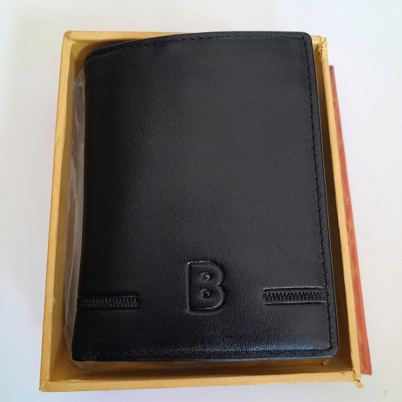 Bóp Ví Đứng Nam Da Bò Thật Cao Cấp HKT Shop VN700