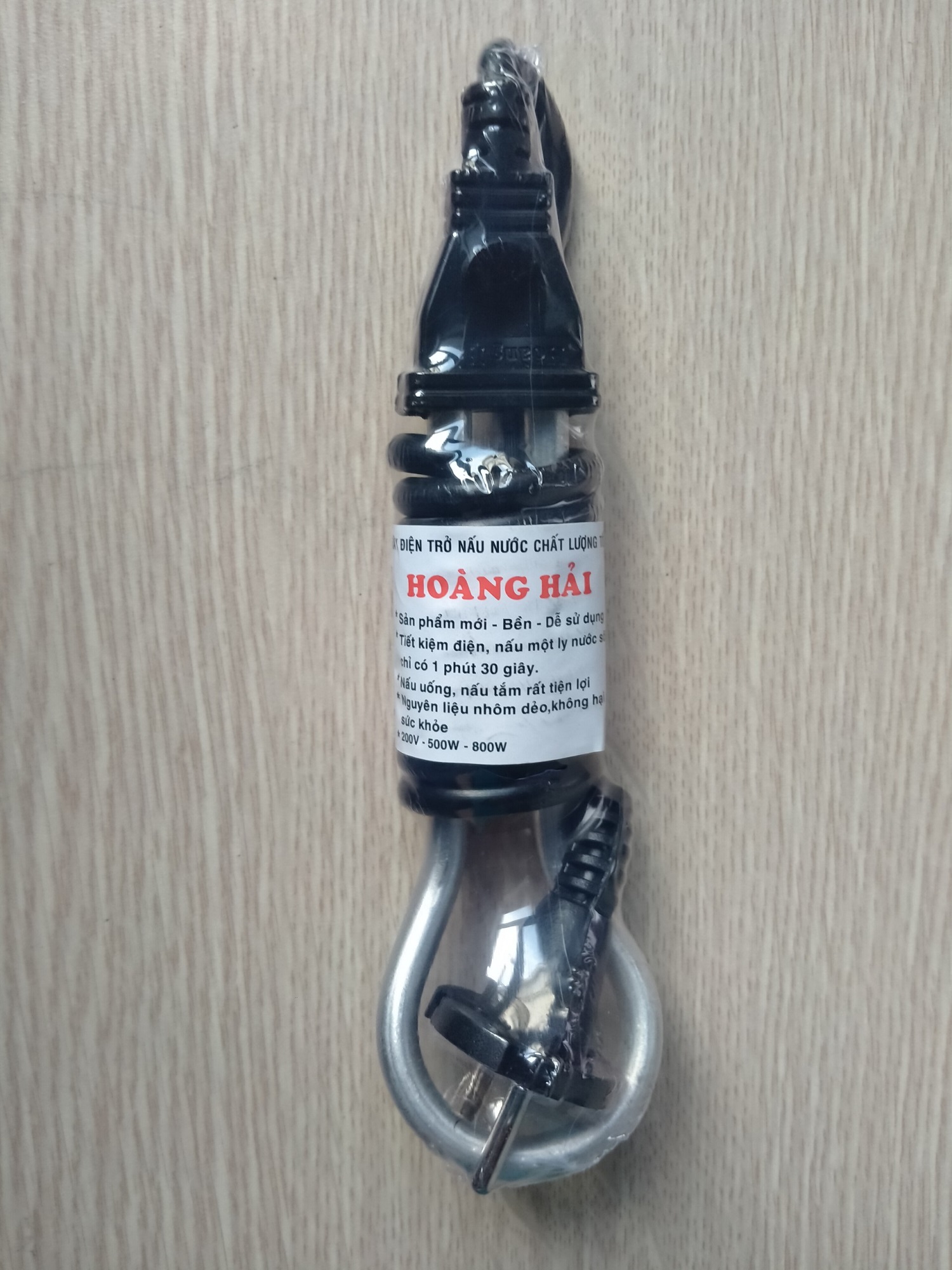 Cây điện trở nấu nước sôi uống 800w 220v, Cây điện trở đun nước sôi, Sục nước