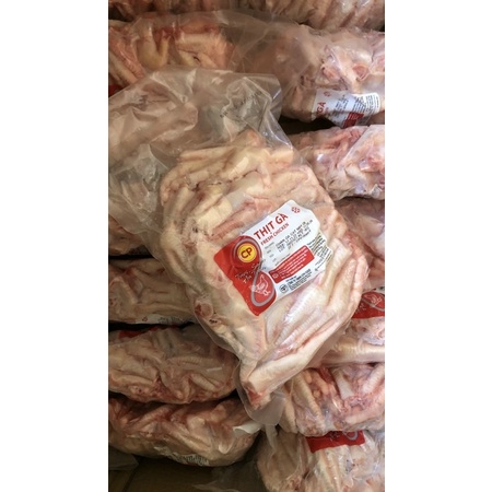 Chân gà tươi có xương bịch 1kg cấp đông (giao tphcm)