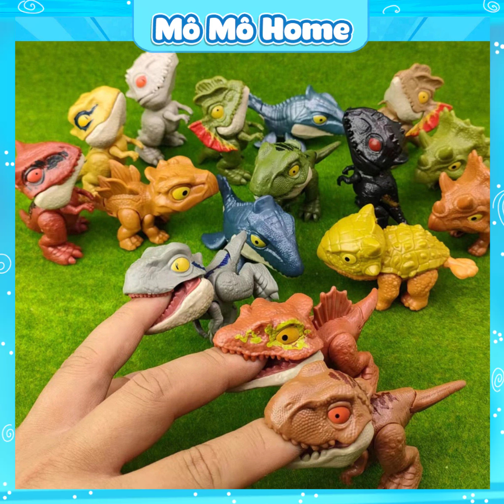 Đồ chơi khủng long cắn ngón tay mô hình đồ chơi Mô Mô Home
