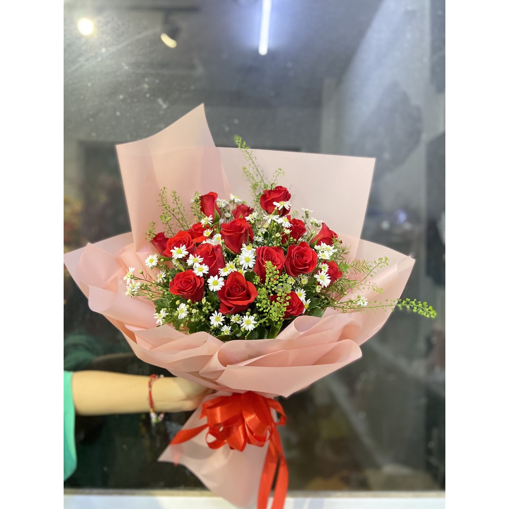Bó hoa sinh nhật- bó hoa hồng- bó hoa tặng 20/10, 08/03, 14/02 - hoa đôi