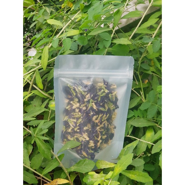 Trà đậu biếc hoa đậu biếc khô 50 - 100gr, dùng pha nước uống, nấu ăn, làm bánh...