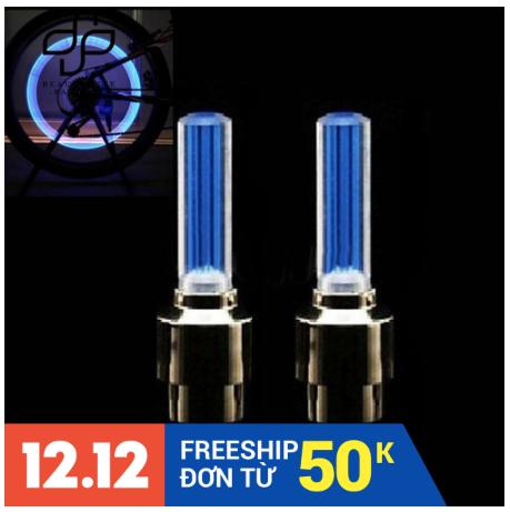 Set 2 van phát sáng đèn LED gắn xe đạp