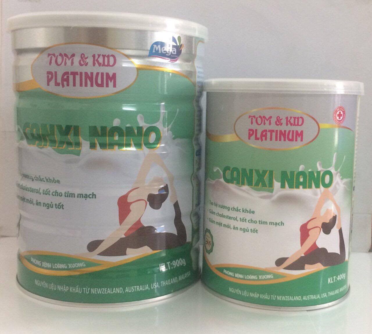 Sữa bột canxi nano lon 900g
