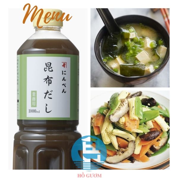 Xốt tảo bẹ Kombu Dashi 1L