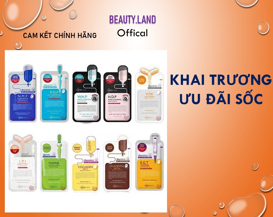 Mặt Nạ Mediheal Essential Teatree Tea Tree / Vita.