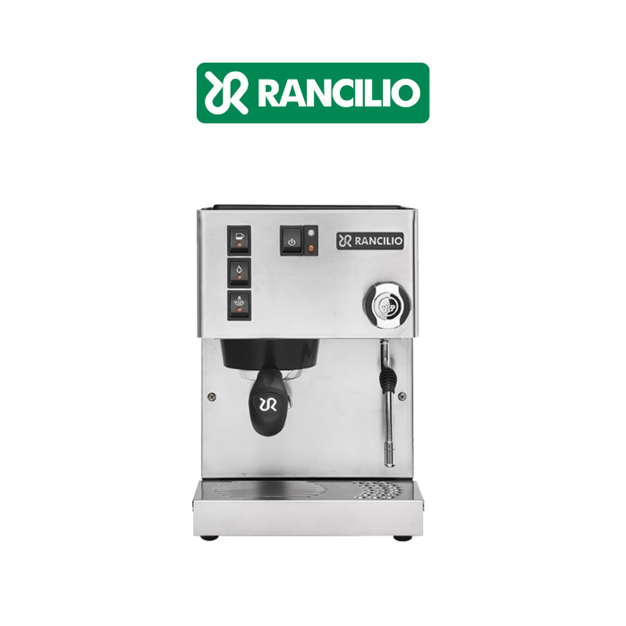 Máy pha cà phê Rancilio Silvia V6 - Hàng chính hãng, nhò gọn, xuất xứ 100% Italy, bằng thép không gỉ, chính xác nhiệt độ, group head 58mmm