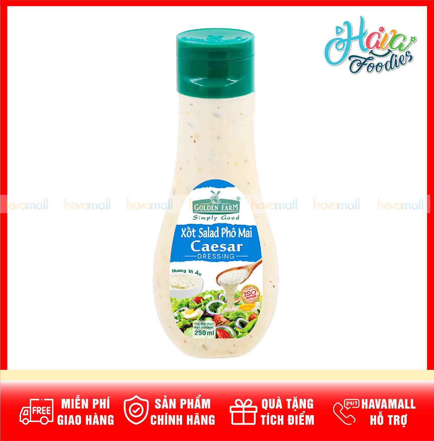 Sốt Salad Caesar Golden Farm
