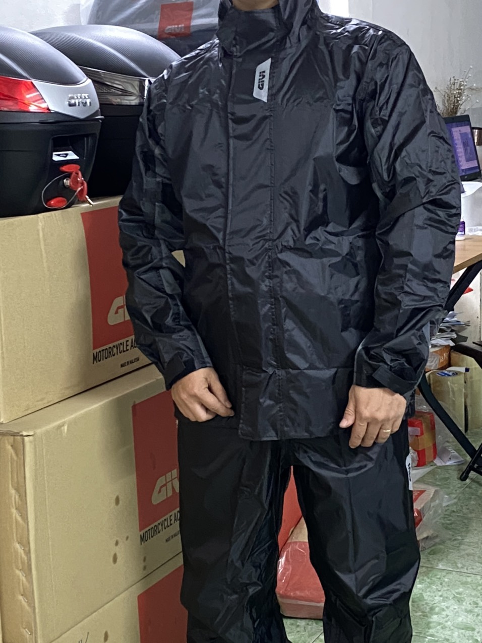 [HCM]Áo mưa bộ givi RRS06 áo mưa Givi áo mưa bộ