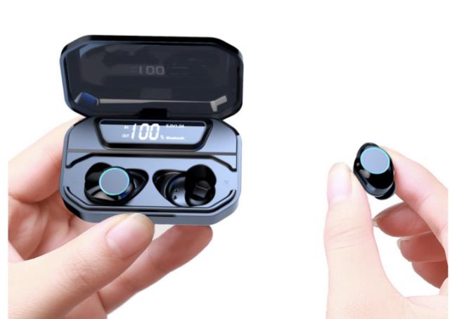 Euro Quality - Tai nghe Bluetooth G02-TWS tích hợp pin dự phòng 3300mah