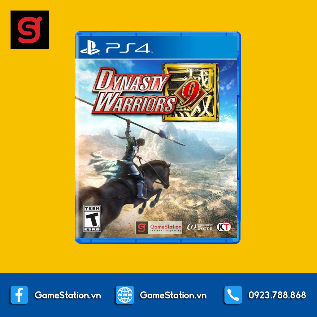 Đĩa Game PS4: Dynasty Warriors 9 - hệ EU