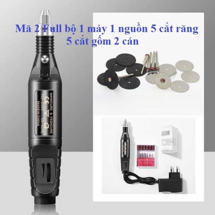 Máy mài cắt nhựa nhôm mini 25 chi tiết hoặc 13 chi tiết